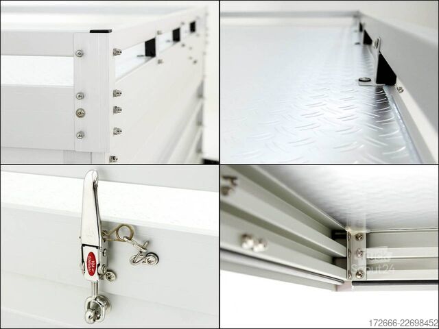  Koch-Anhänger U4 250X125X65CM 750KG | 1XBWE | DECKELANHÄNGER