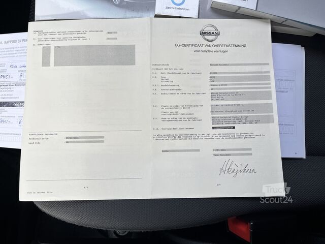 Ανατρεπόμενο φορτηγό Nissan e-NV200 24KWh Marge BTW VRIJ!! Elektrische Kipp...