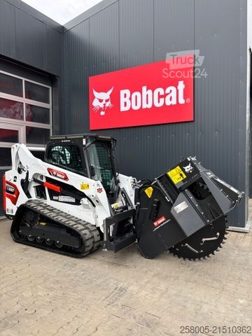 Ceļa veltnis BOBCAT T 590 Raupe  mit Radsäge WS 18 -Full Option !!!