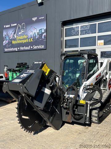 Ceļa veltnis BOBCAT T 590 Raupe  mit Radsäge WS 18 -Full Option !!!