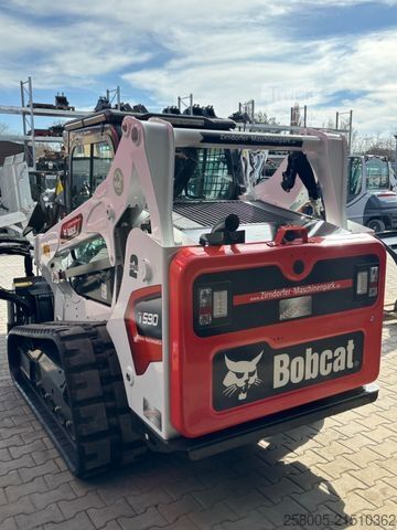 Ceļa veltnis BOBCAT T 590 Raupe  mit Radsäge WS 18 -Full Option !!!