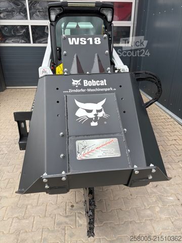 Ceļa veltnis BOBCAT T 590 Raupe  mit Radsäge WS 18 -Full Option !!!