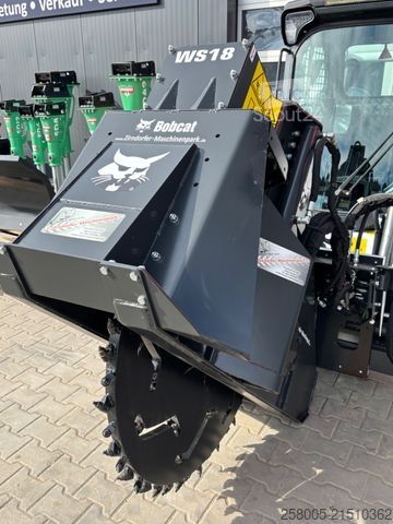 Ceļa veltnis BOBCAT T 590 Raupe  mit Radsäge WS 18 -Full Option !!!