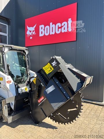 Ceļa veltnis BOBCAT T 590 Raupe  mit Radsäge WS 18 -Full Option !!!