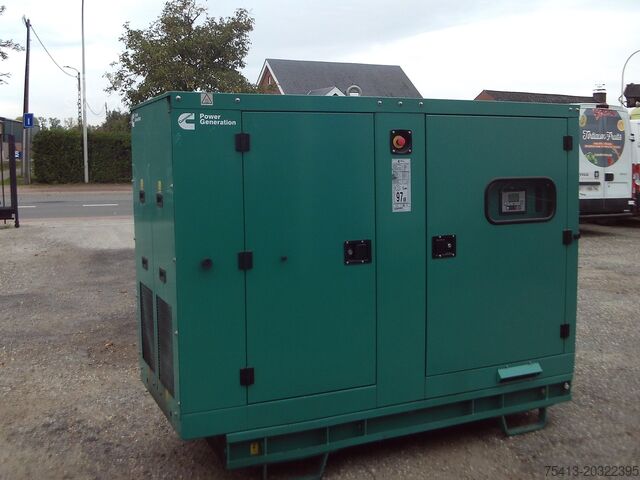 Generator commins power generation c66d5e stroomgroep 66 kva bj.2020 899 uren....