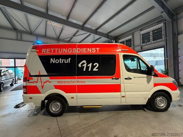Fire truck MERCEDES-BENZ Sprinter II 316 CDI L2*RTW*KTW*LIEGE*TRAGESTUHL