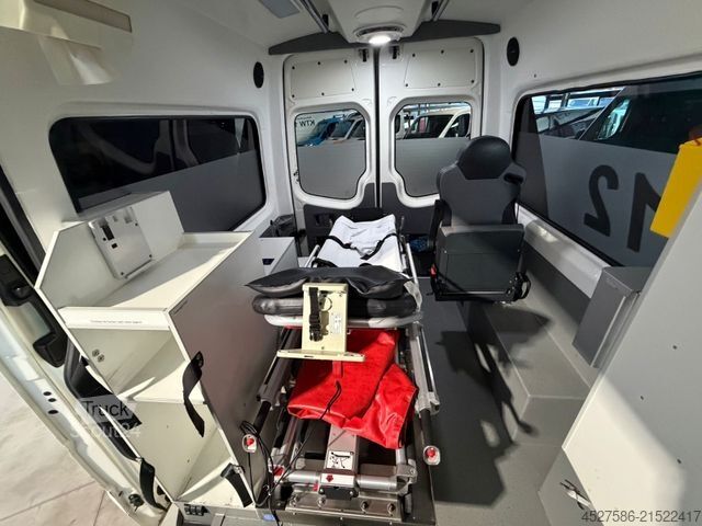 Fire truck MERCEDES-BENZ Sprinter II 316 CDI L2*RTW*KTW*LIEGE*TRAGESTUHL