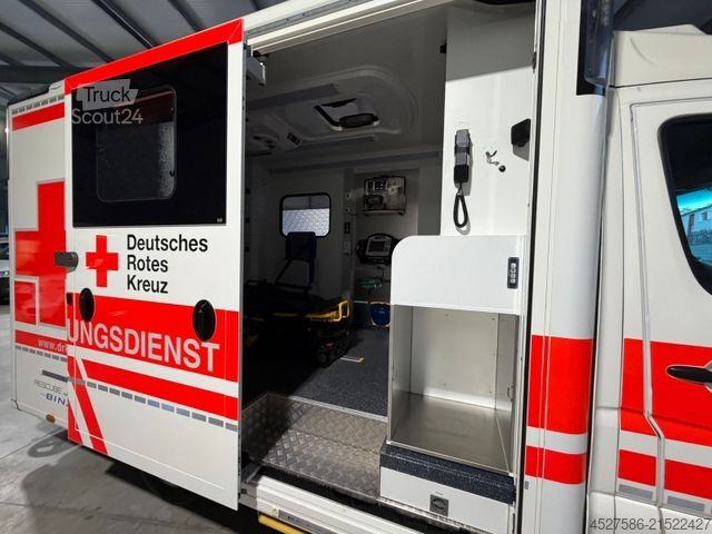 Brandweerwagen MERCEDES-BENZ Sprinter II 516 RTW/KTW KOFFER*RETTUNGSFAHRZEUG*