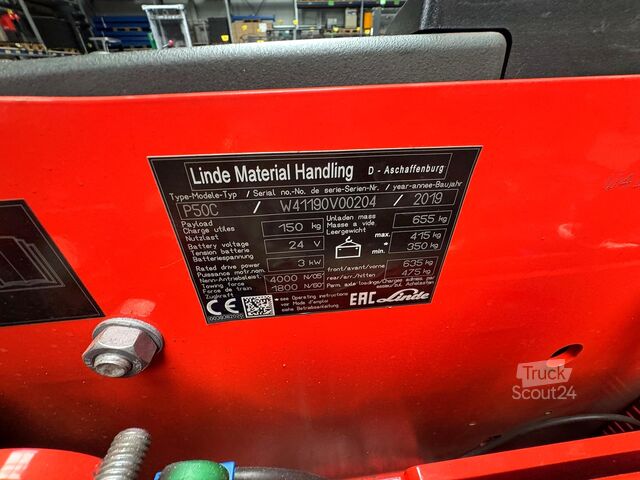 S+UVV 07/27 Elektro 5.000 kg Zugkraft Linde P 50
