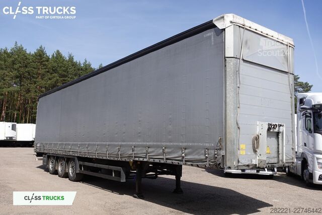 Semiremorcă deschisă cu prelată SCHMITZ CARGOBULL SCS24/L Varios