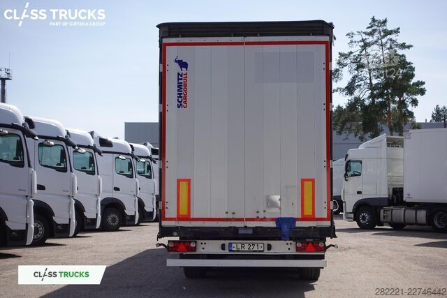 Semiremorcă deschisă cu prelată SCHMITZ CARGOBULL SCS24/L Varios
