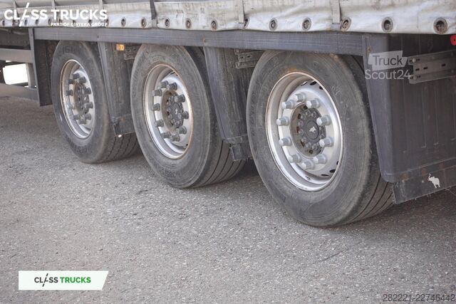 Semiremorcă deschisă cu prelată SCHMITZ CARGOBULL SCS24/L Varios