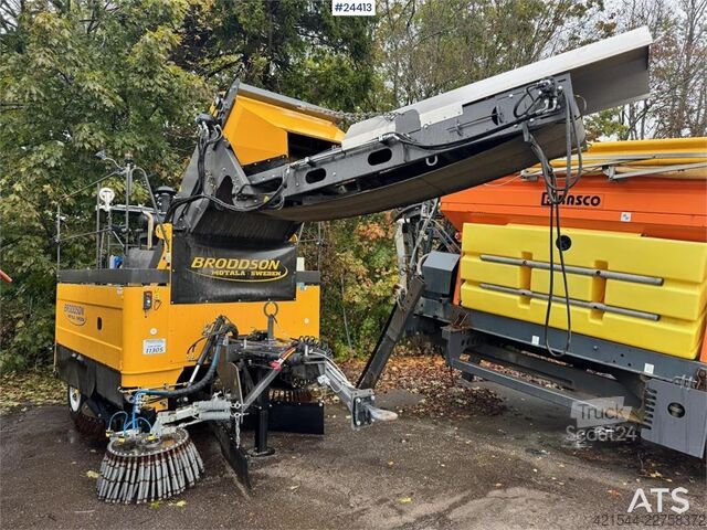 Kadunlakaisukone Broddson Scandia Sweeper – only approx. 40 hours!