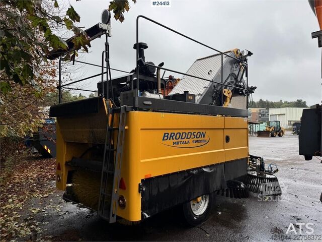Kadunlakaisukone Broddson Scandia Sweeper – only approx. 40 hours!
