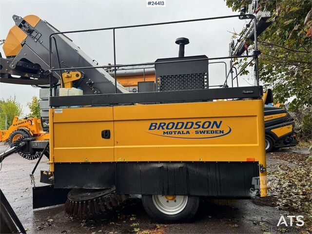 Kadunlakaisukone Broddson Scandia Sweeper – only approx. 40 hours!