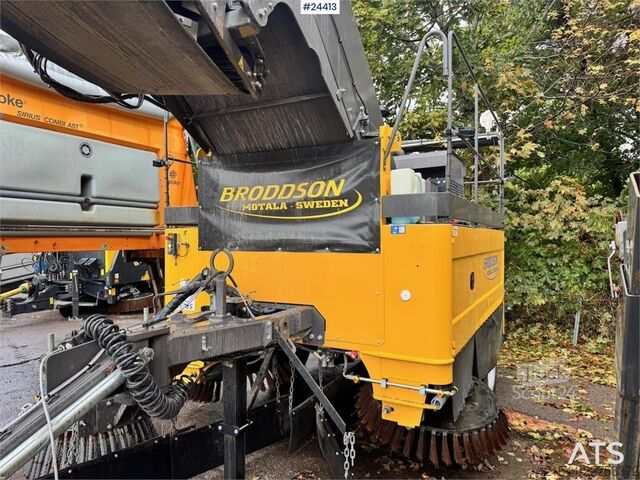 Kadunlakaisukone Broddson Scandia Sweeper – only approx. 40 hours!
