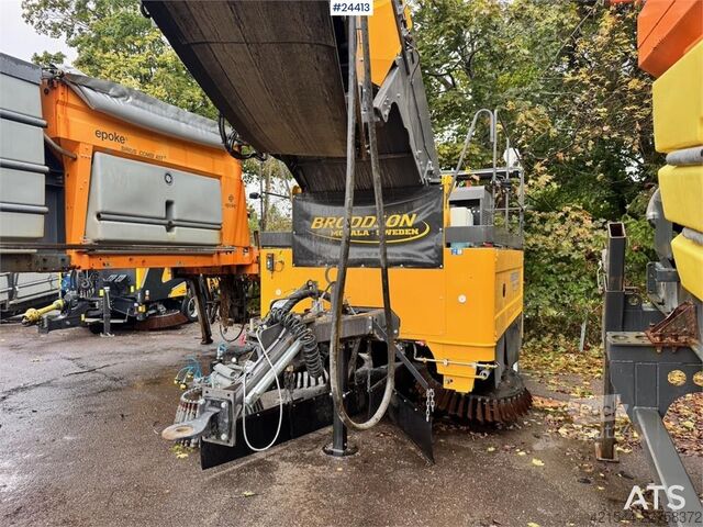 Kadunlakaisukone Broddson Scandia Sweeper – only approx. 40 hours!
