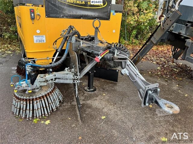 Kadunlakaisukone Broddson Scandia Sweeper – only approx. 40 hours!