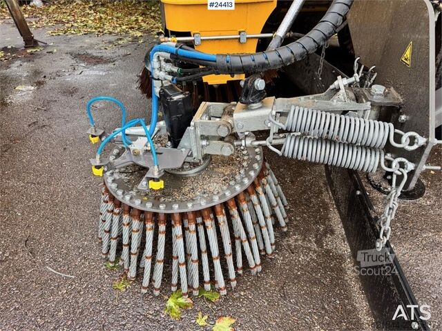 Kadunlakaisukone Broddson Scandia Sweeper – only approx. 40 hours!
