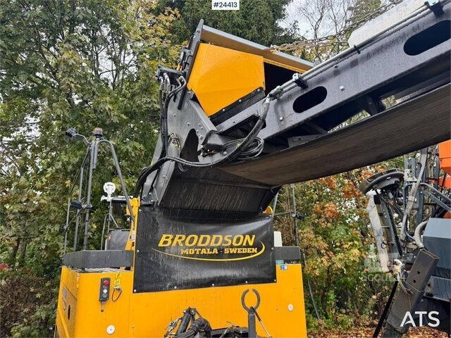 Kadunlakaisukone Broddson Scandia Sweeper – only approx. 40 hours!