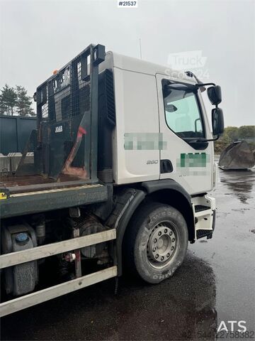 Portalarmsystem Volvo FM280 4x2 Lift dumper w/ Joab body.