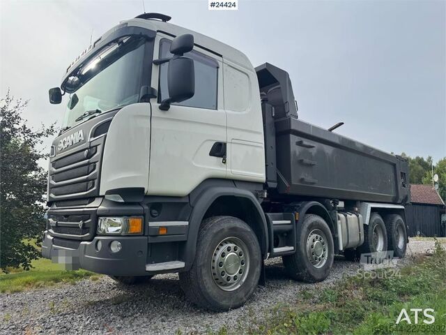 Kipper Scania R580 8x4 Tipper Truck – 88,000 km