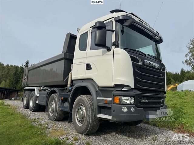 Kipper Scania R580 8x4 Tipper Truck – 88,000 km