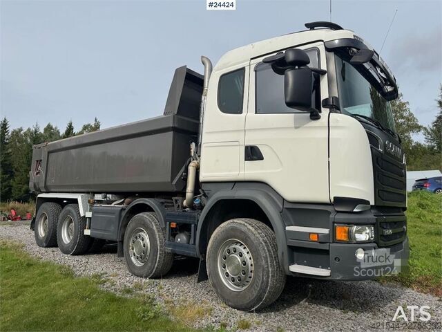 Kipper Scania R580 8x4 Tipper Truck – 88,000 km
