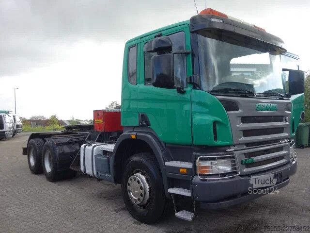 Ağır yük Scania P420 6x4 steelsprings