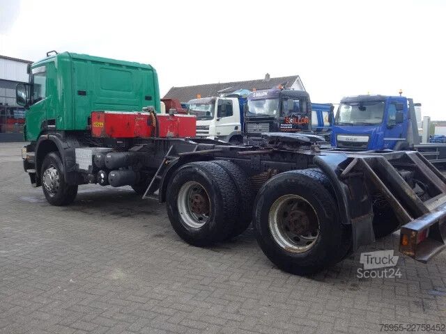 Ağır yük Scania P420 6x4 steelsprings