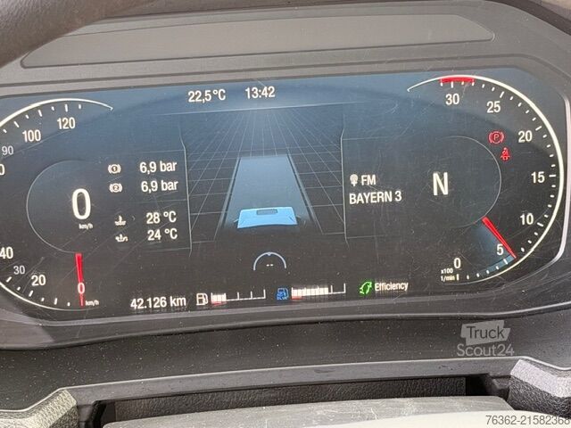 Camion caisson MAN TGL 12.250 BL 4X2 Koffer+LBW*AHK*KLIMA*K