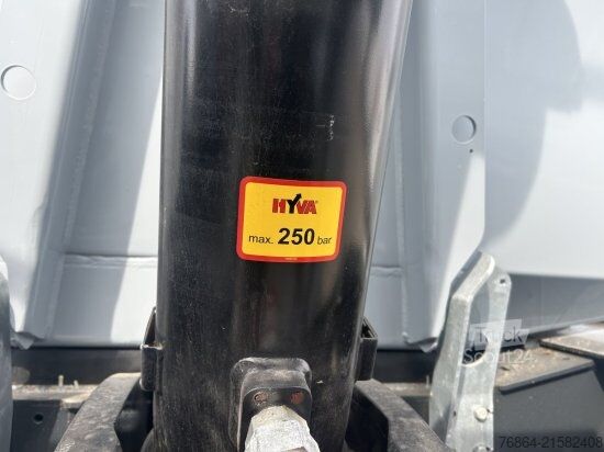 Kipper Auflieger SCHWARZMüLLER STAHLRUNDMULDE 25 M³, LIFTACHSE, ROLLPLANE, SAF ACHSEN,  SOFORT VERFüGBAR