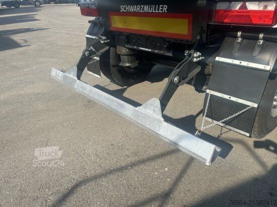Kipper Auflieger SCHWARZMüLLER STAHLRUNDMULDE 25 M³, LIFTACHSE, ROLLPLANE, HYDR. KLAPPE SOFORT VERFüGBAR