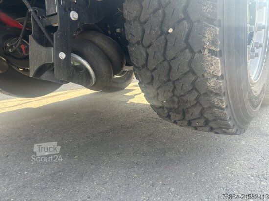 Kipper Auflieger SCHWARZMüLLER STAHLRUNDMULDE 25 M³, LIFTACHSE, ROLLPLANE, HYDR. KLAPPE SOFORT VERFüGBAR