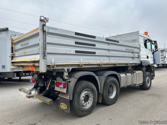 Háromirányú billenő teherautó MAN TGS 28.470 6X4X4, MEILLER,  WINTERDIENSTAUSRüSTUNG, ACHSLIFT, LENKACHSE