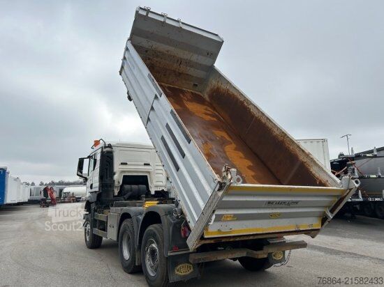 Háromirányú billenő teherautó MAN TGS 28.470 6X4X4, MEILLER,  WINTERDIENSTAUSRüSTUNG, ACHSLIFT, LENKACHSE
