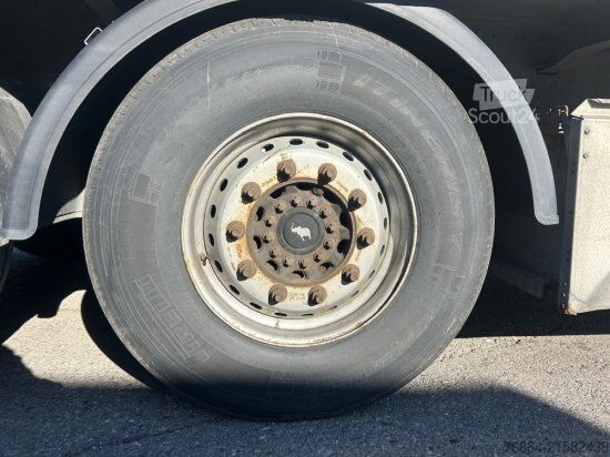 Auflieger mit Pritsche & Plane SCHMITZ PALETTENKASTEN, LIFTACHSE, EDSCHA