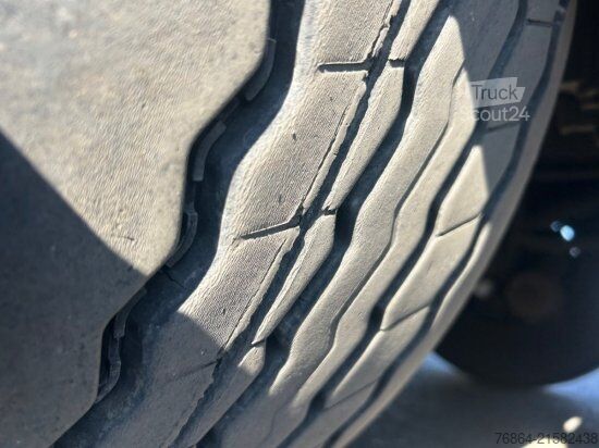 Auflieger mit Pritsche & Plane SCHMITZ PALETTENKASTEN, LIFTACHSE, EDSCHA