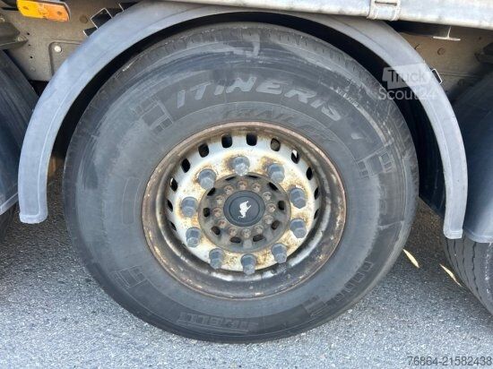 Auflieger mit Pritsche & Plane SCHMITZ PALETTENKASTEN, LIFTACHSE, EDSCHA