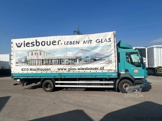 Valníkový nákladní automobil s plachtou VOLVO FL 240 4X2R, PLANE, MANUAL, E4, LADEBORDWAND,