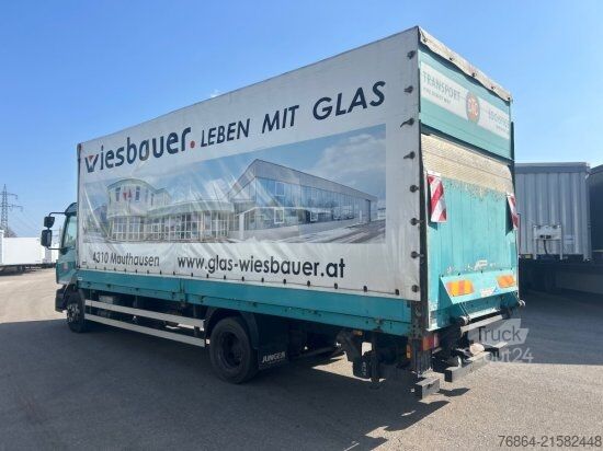 Valníkový nákladní automobil s plachtou VOLVO FL 240 4X2R, PLANE, MANUAL, E4, LADEBORDWAND,