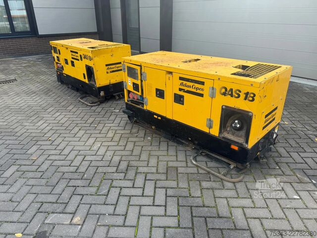 Agregat Atlas Copco 2X QAS 18 | 400 V connection | 230 V connection