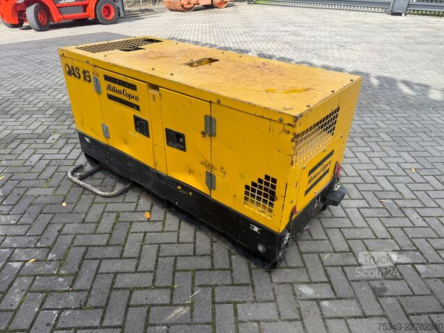 Agregat Atlas Copco 2X QAS 18 | 400 V connection | 230 V connection