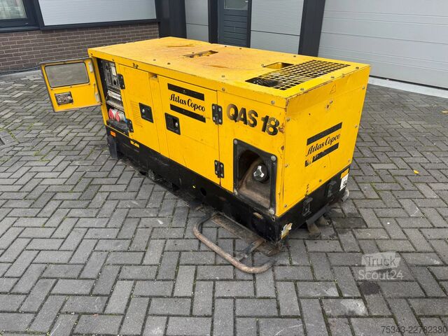 Agregat Atlas Copco 2X QAS 18 | 400 V connection | 230 V connection