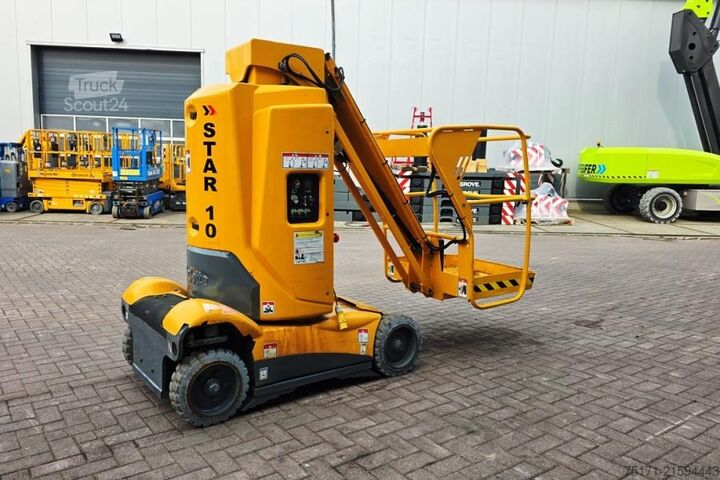 Kloubová teleskopická pracovní plošina Haulotte STAR 10 Electric, 10m Working Height, 3m Reach, 20