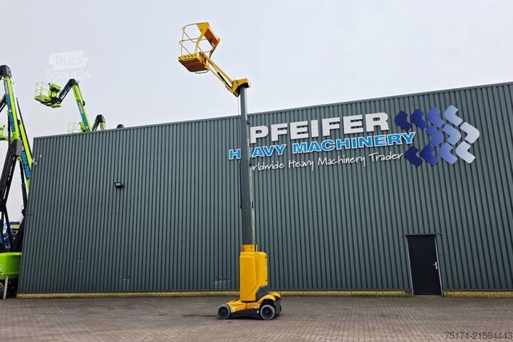 Kloubová teleskopická pracovní plošina Haulotte STAR 10 Electric, 10m Working Height, 3m Reach, 20