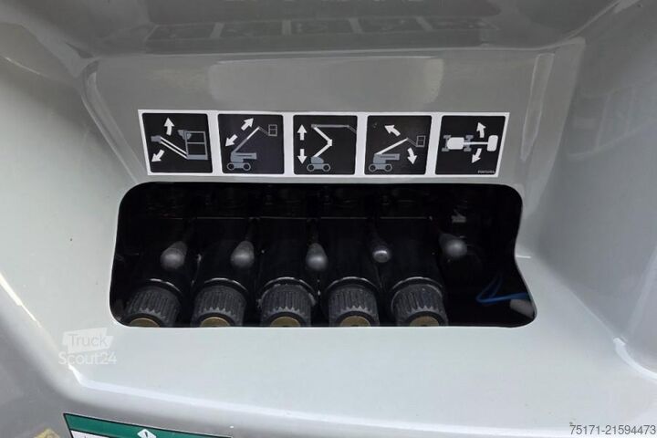 Articulated telescopic work platform Niftylift HR21 Hybrid 4x4 MK2B Hybride, 4x4 Drive, 21m Worki