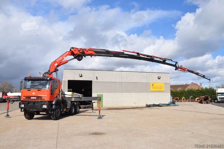 Crane truck Iveco MP260E35H  FASSI F600XP FLYGIP