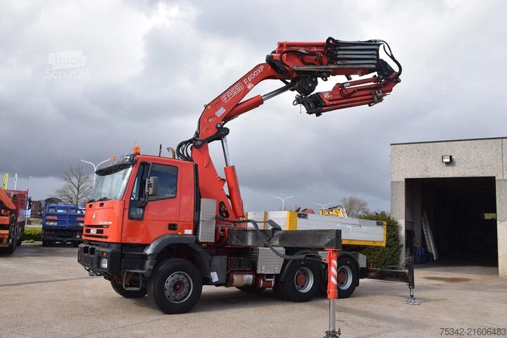 Crane truck Iveco MP260E35H  FASSI F600XP FLYGIP