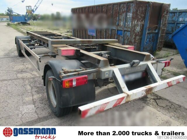 Afzetcontainer-aanhangwagen HKM G18 SZB 5.0 Schlittenabroller
